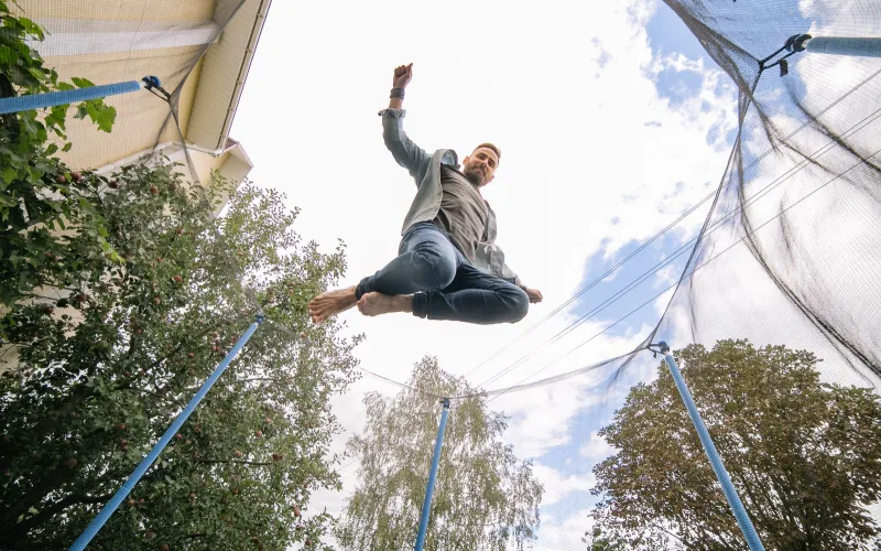 Body Jump strength-based trampoline class